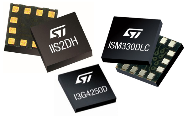 STMicroelectronics' Industrial Motion Sensors Image of STMicroelectronics' Industrial Motion Sensors
