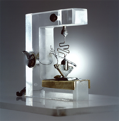 The Point Contact Transistor 點接觸電晶體的圖片