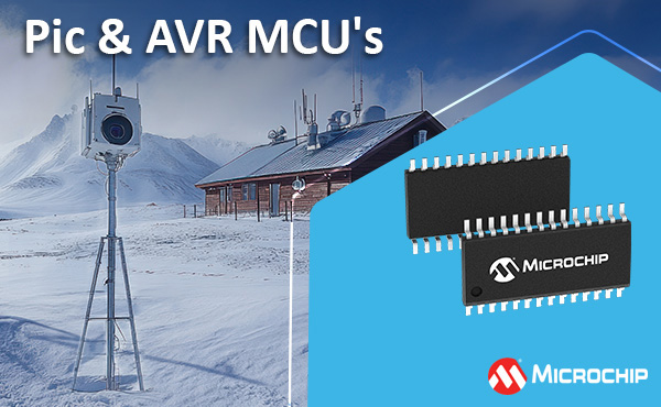 Image of Microchip's PIC® & AVR® MCUs