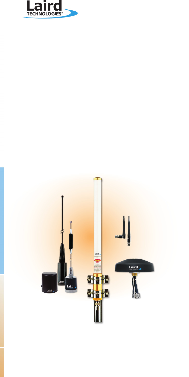 Land Mobile Radio Antenna Catalog Datasheet by Laird Connectivity Inc