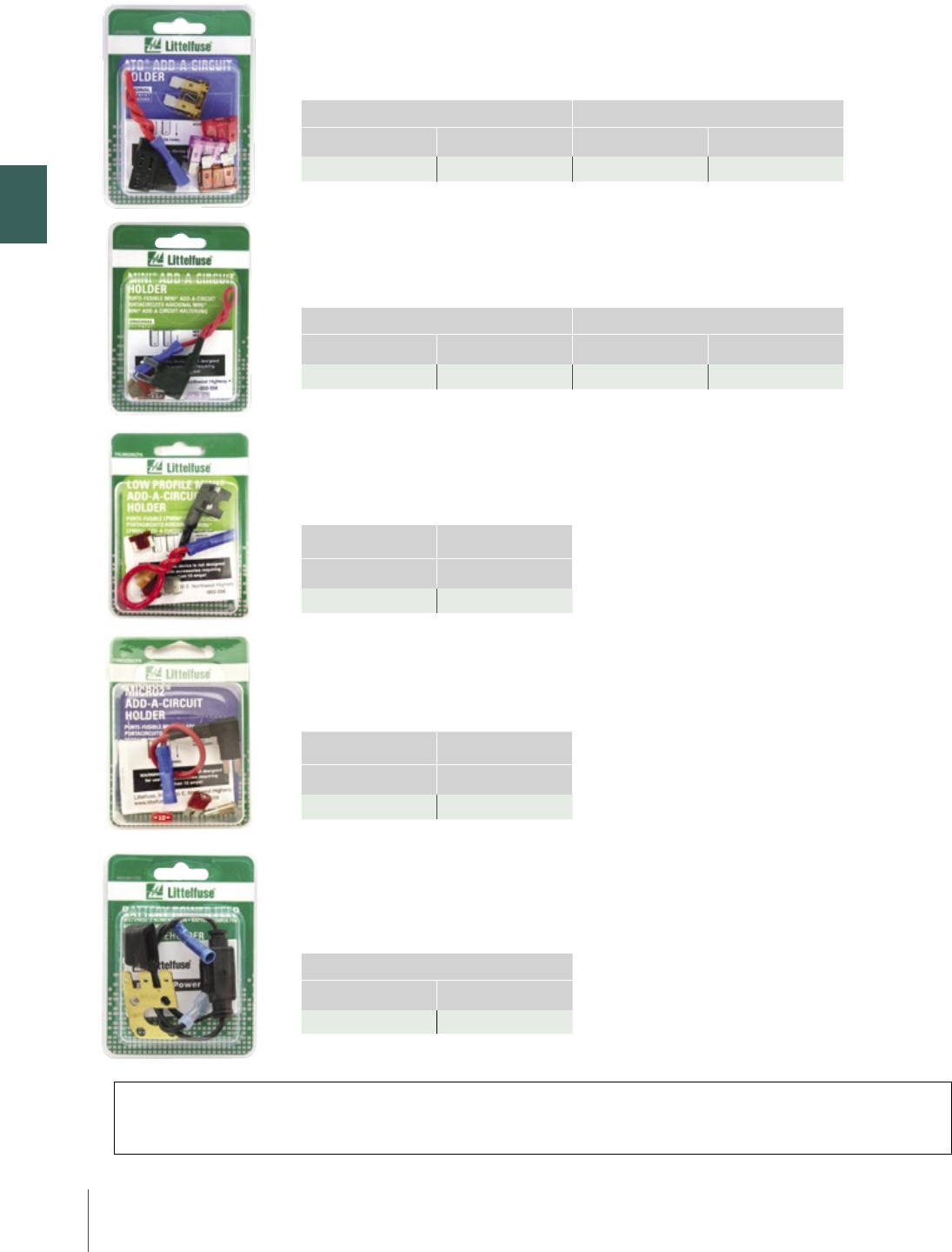 Power Feed, Fuse Blocks, Holders by Littelfuse Inc. Datasheet DigiKey