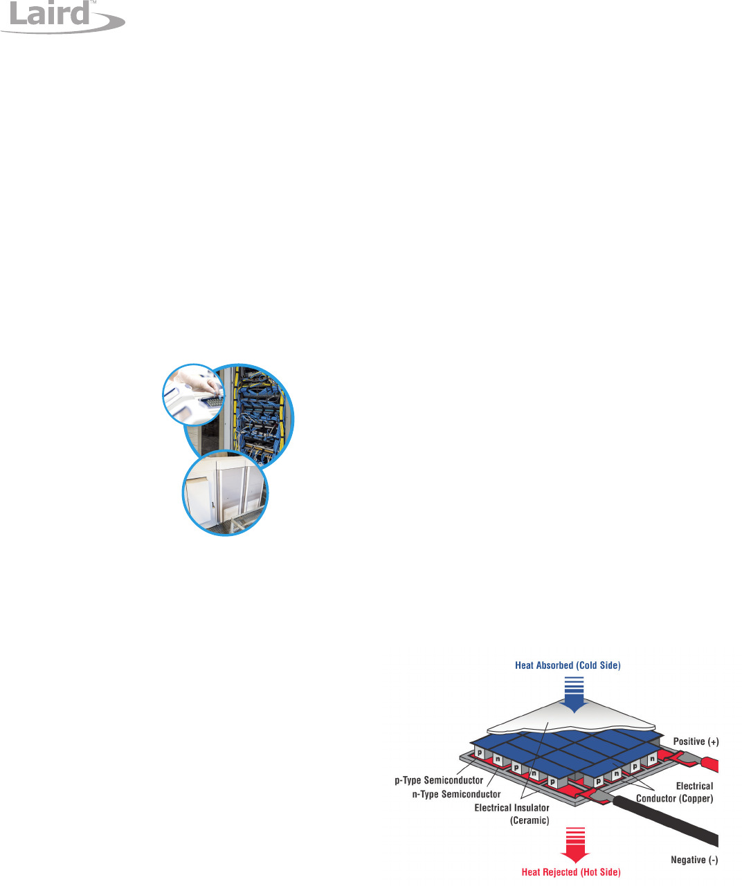 Thermoelectric Module Brochure Datasheet by Laird Thermal Systems, Inc